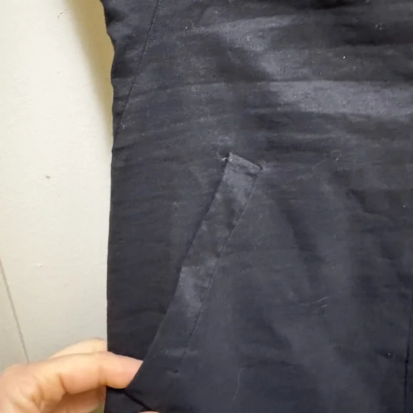 Theory Linen-Blend Dolman-Sleeve Minidress, size 00, NWOT - Picture 11 of 13